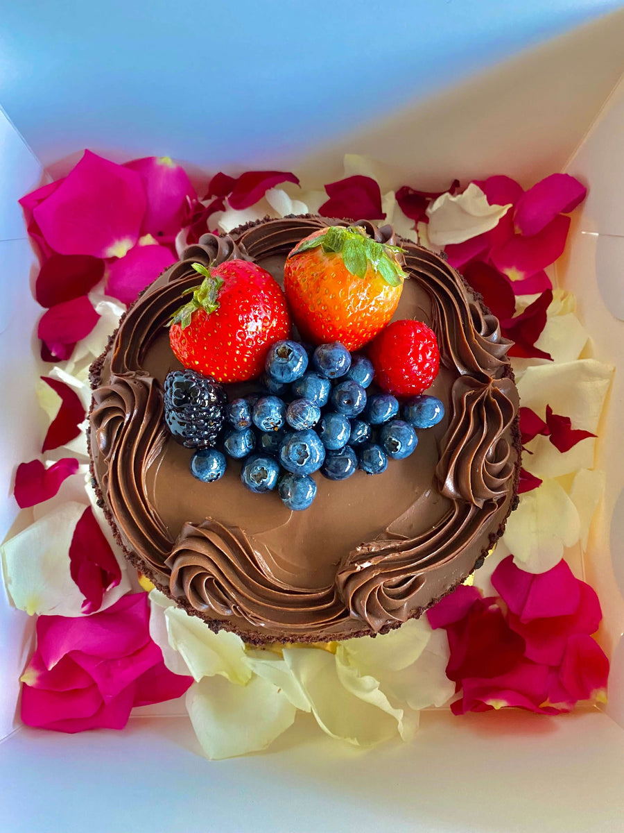 VEGAN CHOCOLATE CAKE Vancouver Red Rose